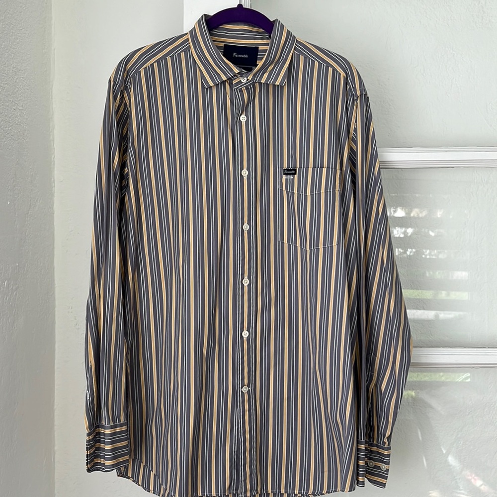 Faconnable Club Deauville Button down dress shirt. Mens large